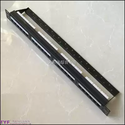 TYF solar wind cat6 six distribution frame 24 port distribution frame with wire management frame