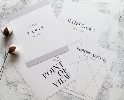 ins style simple black and white letter card accessories cosmetics photography background magazine cover photo props