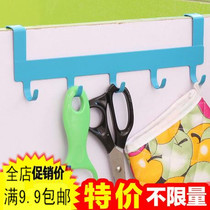 8295 KITCHEN IRON ART CABINET DOOR BACK-TYPE HANGING RACK HOOK-FREE STUFFLESS DOOR REAR WALL-MOUNTED HANGER HUNG HANGER HOOK HUNG HANGER