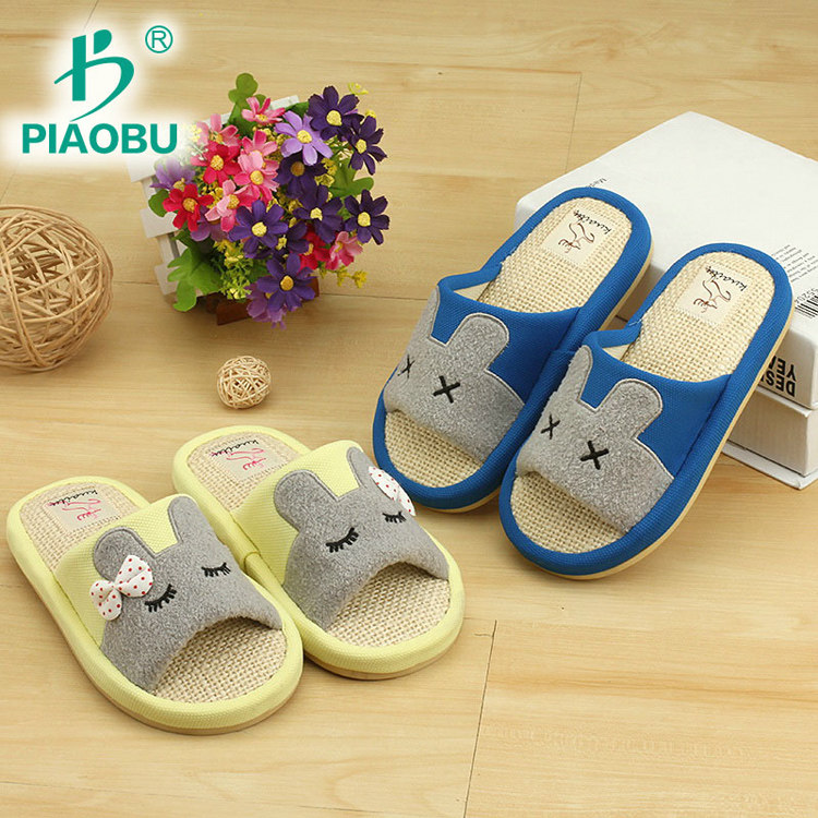 Pantoufles enfants en coton pour printemps - Ref 986838 Image 7