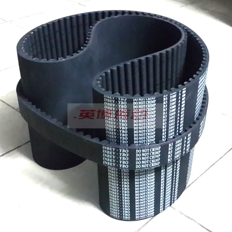 Rubber timing belt 3M 5M 8M 14M 20M specifications from small to large