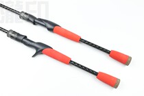 DIY Luya rod with color fishing rod handle set EVA with metal parts domestic wheel seat straight handle gun handle handle