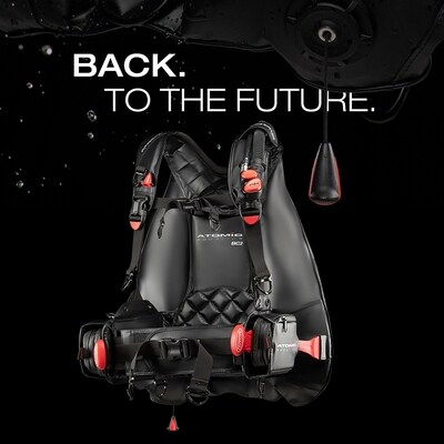 American ATOMIC AQUATICS BC2 diving scuba buoyancy vest buoyancy controller BC2 BCD