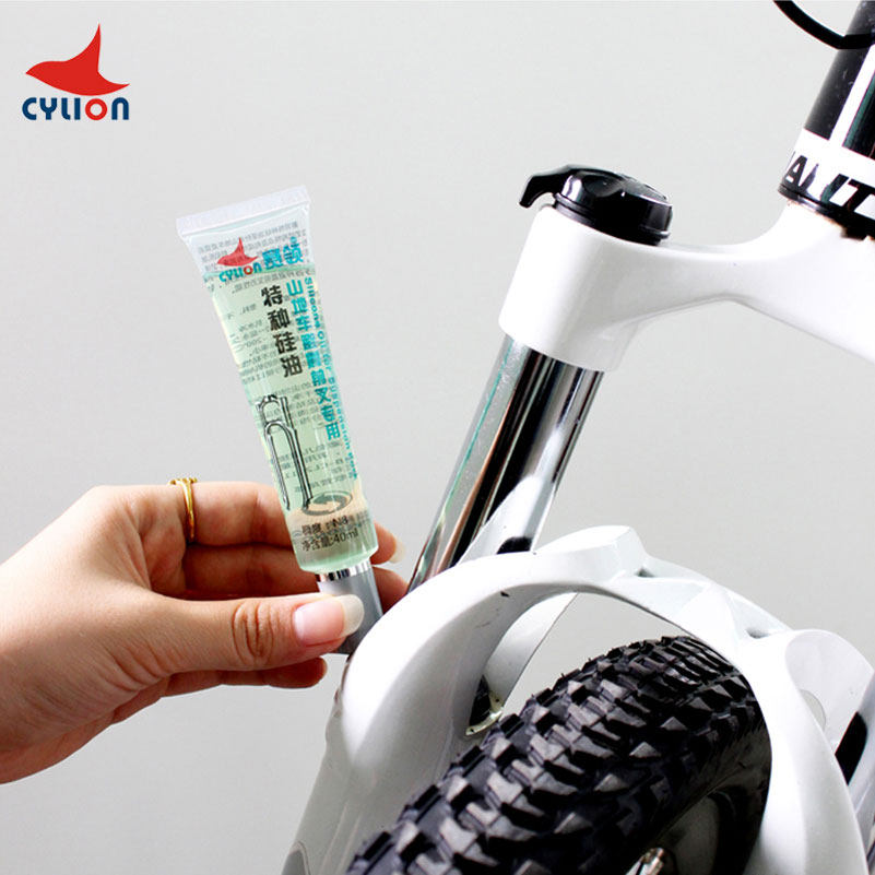 New race collar shock absorber oil lubricating oil bicycle mountain bike front fork silicone oil maintenance oil locomotive chain oil