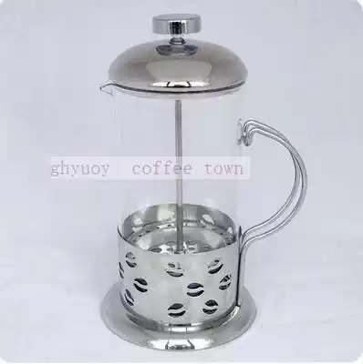 French filter press pot French filter press pot tea brewer lazy coffee pot 350 ml