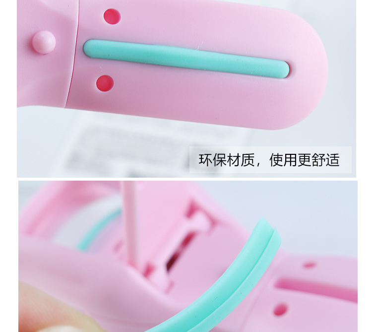 Mary An Curash Curler Lông mi Curling Mini nhựa di động Curling Không có công cụ trang điểm mí mắt - Các công cụ làm đẹp khác lông mày ngang cho mặt tròn