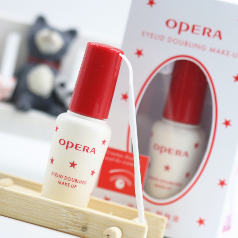 Opera Peilan false eyelash glue transparent double eyelid glue invisible waterproof hypoallergenic