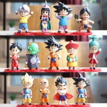 Seven Dragon Ball Q Edition Childhood early childhood Sun Wuqi Qikki Bergitalux Handmade Doll Model Pendulum