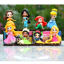 poket Alice long hair Snow White Princess Handmade Model Toy cake baking to decorate cute paparazzi pendulum