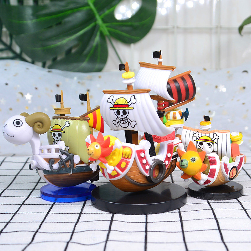 Sea Thief King Sun Rays Merry Number Hand Sani Pirate Ship Model Car Swing Piece Cake Baking Adornment
