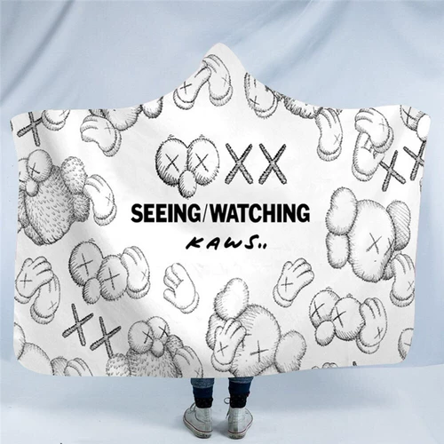 Двухэтажное кунжутное масло, диван с капюшоном, одеяло, накидка для сна, плащ