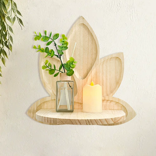 Настенная деревянная настенная перегородка, стеллаж для хранения, стеллаж для хранения лотоса, фоновая стойка для украшения, стеллаж для ароматерапии