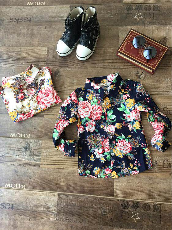 Chemise garcon à manche longue - Ref 2074219 Image 8