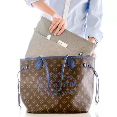 In-bag inner bag cosmetic bag female portable Japanese ultra-light lined support waterproof storage bag