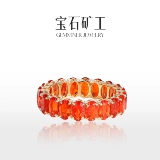 宝石矿工 Натуральное кольцо, золото 750 пробы, с драгоценным камнем