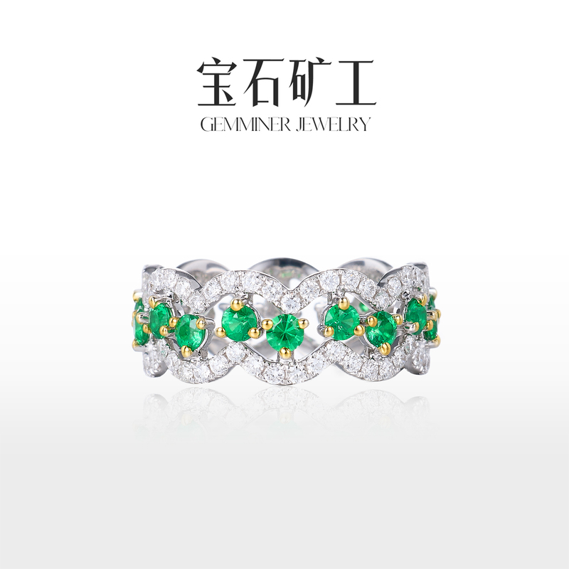 Gem Miner's Boss Lady Launches New 18K Gold Sand Ring on Saturdays, Ring for Protection and Stacking