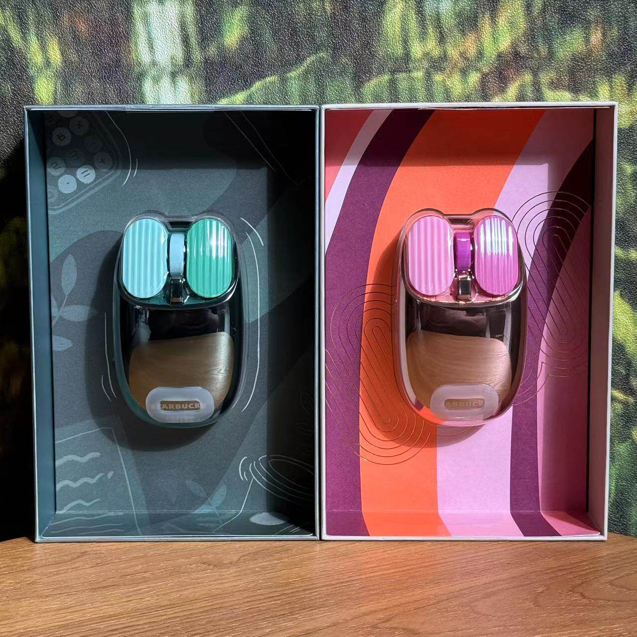 Starbucks Lofree Lofei's joint mouse wireless Bluetooth charging iPad computer General Office portable gift box-Taobao