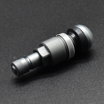 German imported aluminum alloy valve black suitable for tire pressure monitoring of Porsche BMW Bentley and Lamborghini tires