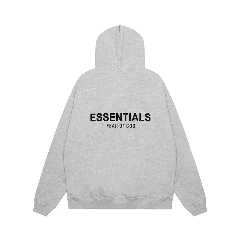 Fog сезон 8 многострочное ESSENTIALS буквенная нашивка с принтом мелкого ярлыка худи с капюшоном Американский трендовый худи