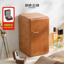 Chilled jewelry box Chuangmu Workshop black walnut solid wood minimalist high-end storage box wedding housewarming gift