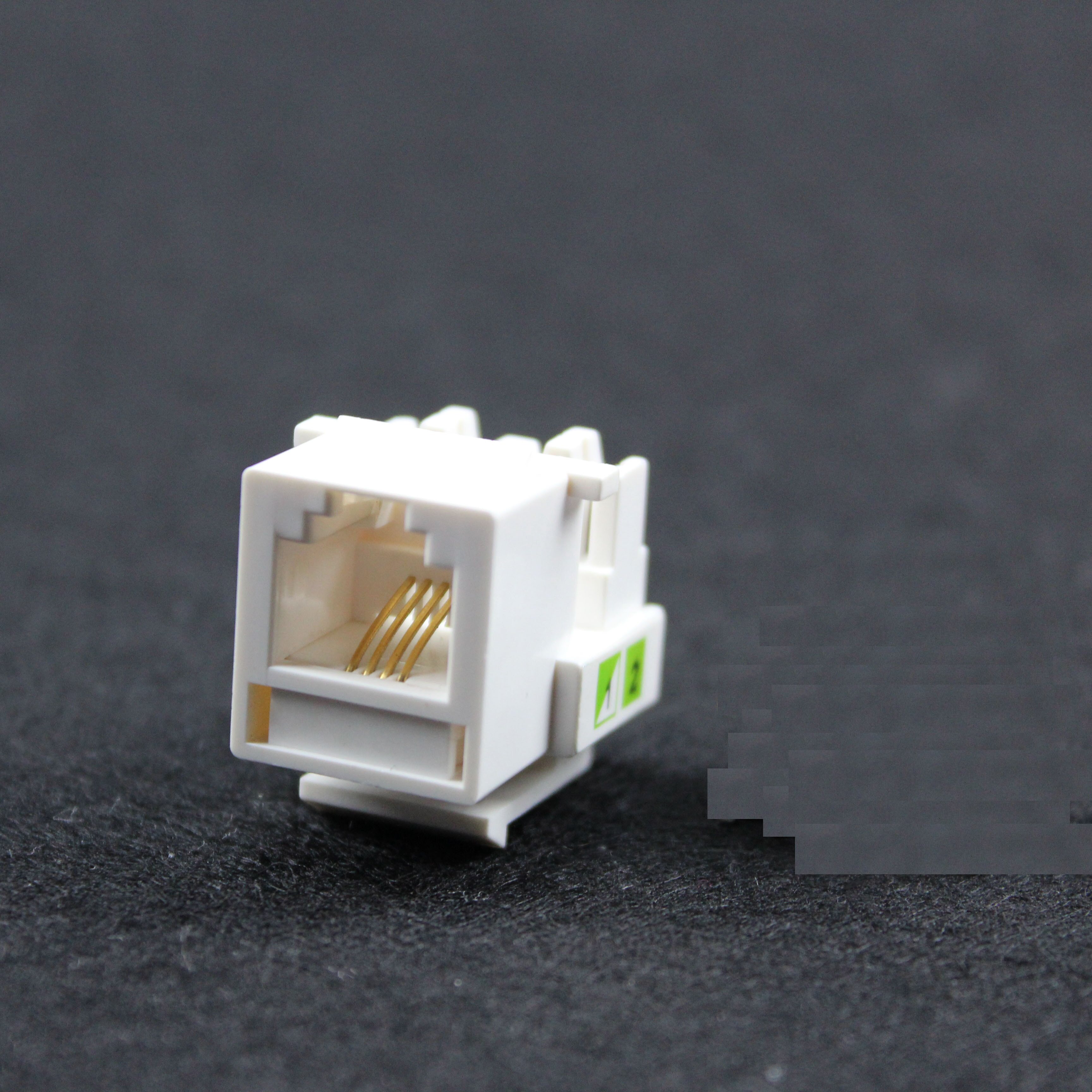 AMP style three types of RJ11 telephone voice information socket module information module network data module