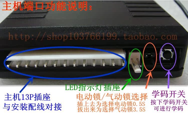 Xe nguyên bản nâng cấp xe gấp điều khiển từ xa chìa khóa sửa đổi thiết bị chống trộm có khóa điều khiển với chức năng mở đuôi hộp - Âm thanh xe hơi / Xe điện tử máy hút bụi ô tô 4 trong 1