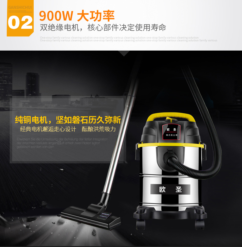 Đức thương mại máy hút bụi công nghiệp hộ gia đình mạnh mẽ nhà máy công suất cao khách sạn bụi khách sạn thùng lớn - Máy hút bụi robot liectroux zk901