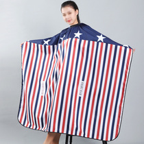 Haircut haircut special round cloth bronzed hair and hair oiled oil shampoo thickened waterproof shawl antistatic does not stick to Europe and America