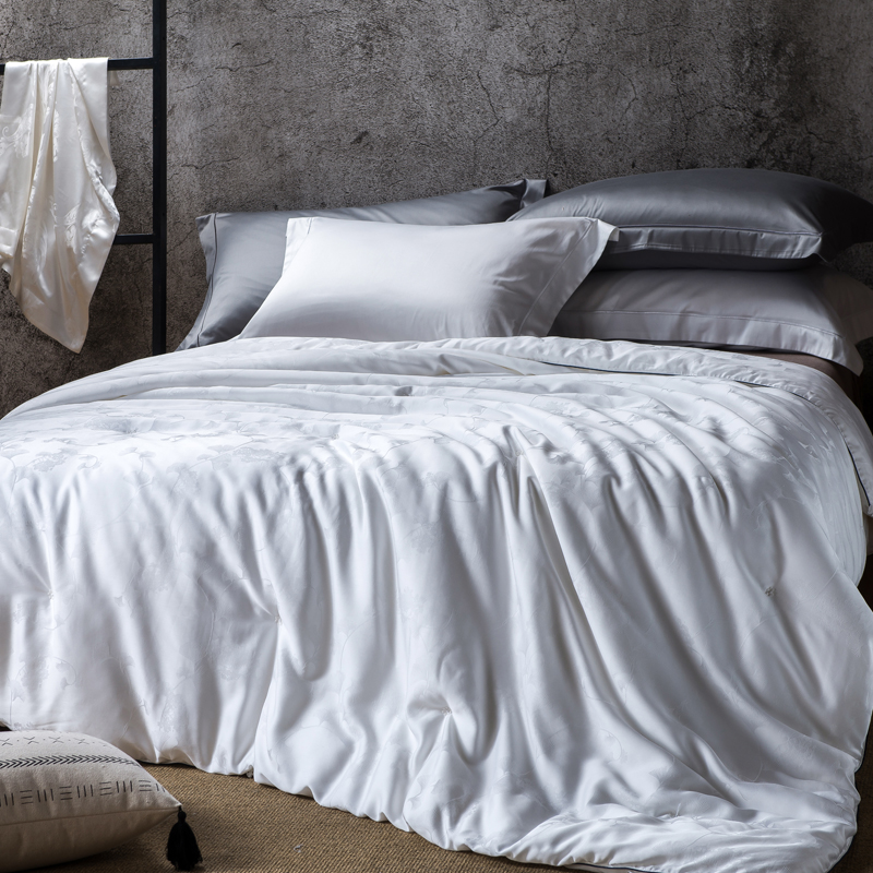 Double Palace Cocoon silk jacquard silk quilt 100% mulberry silk filament cotton spring autumn and winter quilt by summer and quilt by summer