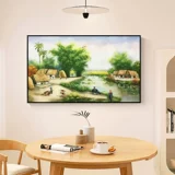 Красивая вышиваемая вышивка на родине 2023 Новая гостиная ресторан