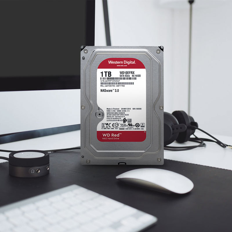 Terramaster & Wd Western Digital Mechanical Hard Drive Nas Server Dedicated Disk 4T/8T Western Digital Red Disk 3.5inch