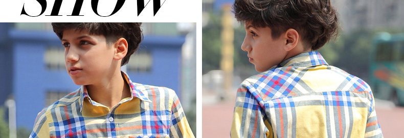 Chemise garcon à manche longue - Ref 2074669 Image 37