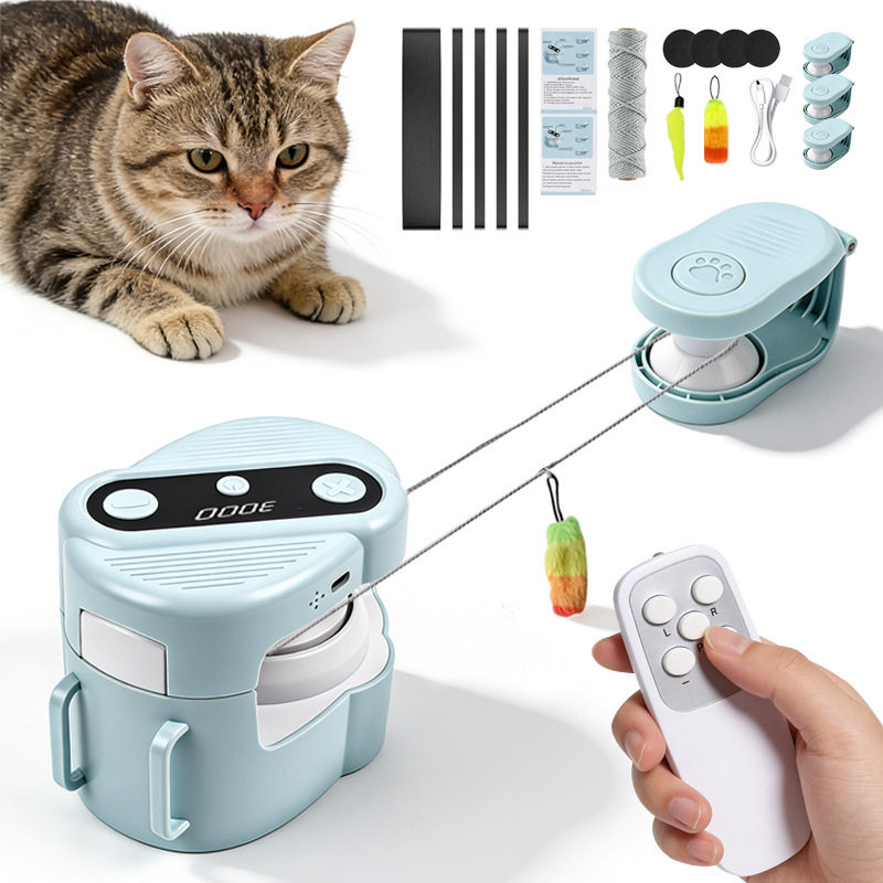 猫跨 🏠🐱 电动逗猫棒遛猫玩具，解放双手，陪宠运动！-宠物智能玩具-淘宝好物网