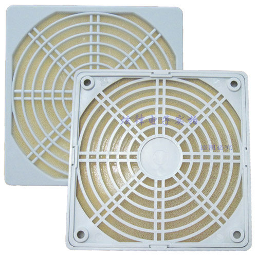 Direct Sales 120mm 12CM M-Med White Luxury 3-in-1 Plastic Protection Dustproof Mesh