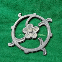 Wrought iron gate cast iron flower accessories villa rural courtyard home handrail balcony railing exterior wall fence wrought iron flower