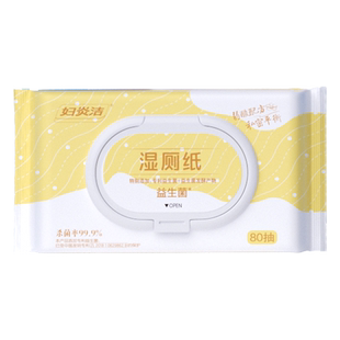 妇炎洁益生菌湿厕纸 温和呵护女性私处