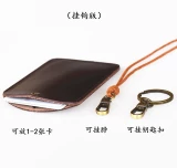 Картхолдер, ремешок, чехол для проездного, мультяшный кожаный бейджик, из натуральной кожи