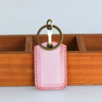 Розовая [туманная восковая кожа] 2,6*4,2 карты для карты