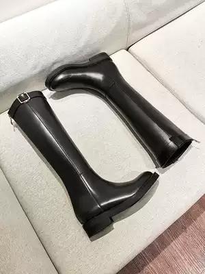 (Anti-season clearance) Long tube Martin boots, women's boots, leather high boots, leather high boots, knee riding boots