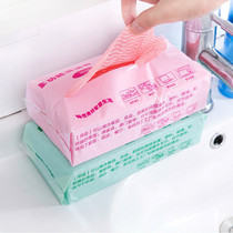 Disposable rag kitchen non-woven fabric absorbent non-stick oil lazy rag dish cloth wet and dry cleaning towel