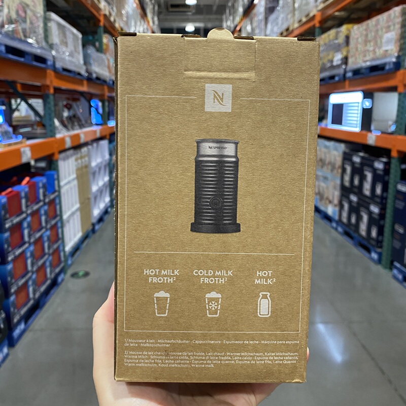 Genuine Nestlé Nespresso Aeroccino3 Fully Automatic Electric Milk Frother for Both Hot and Cold Use Genuine Nestlé Nespresso Aeroccino3 Fully Automatic Electric Milk Frother for Both Hot and Cold Use