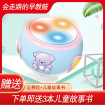 Walking early education drum music enlightenment 0-1 year old childrens hand beat drum educational toy music beat drum 6 months