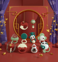 Than love rattles molar soft glue grip training to appease the babys emotions early education card 3-6 months newborn gift