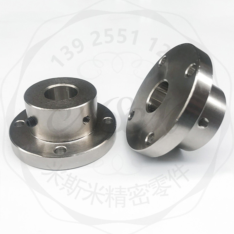 Round Flange Guide Shaft Bracket Seat Storage Rack Installation through Hole Thickeneded Fixed Base Steel Gbc02 Gbc06