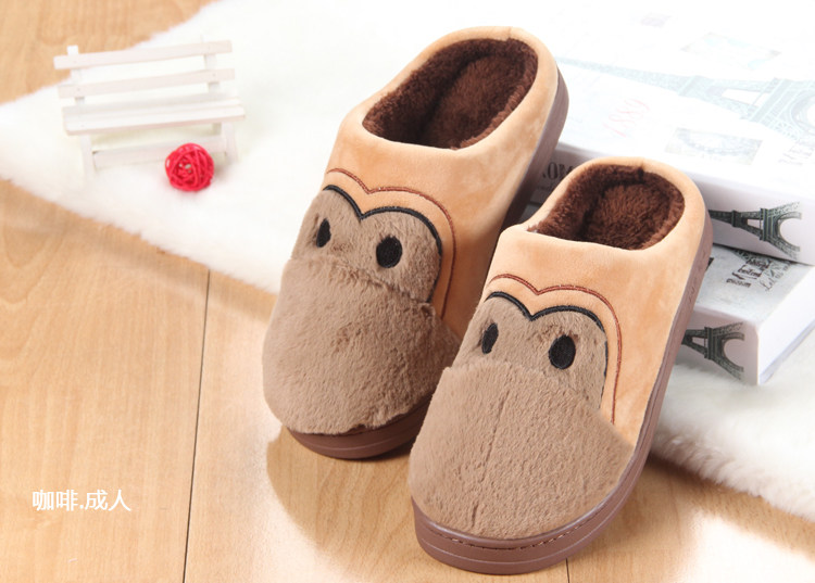 Pantoufles enfants en suède pour hiver - Ref 1007276 Image 26