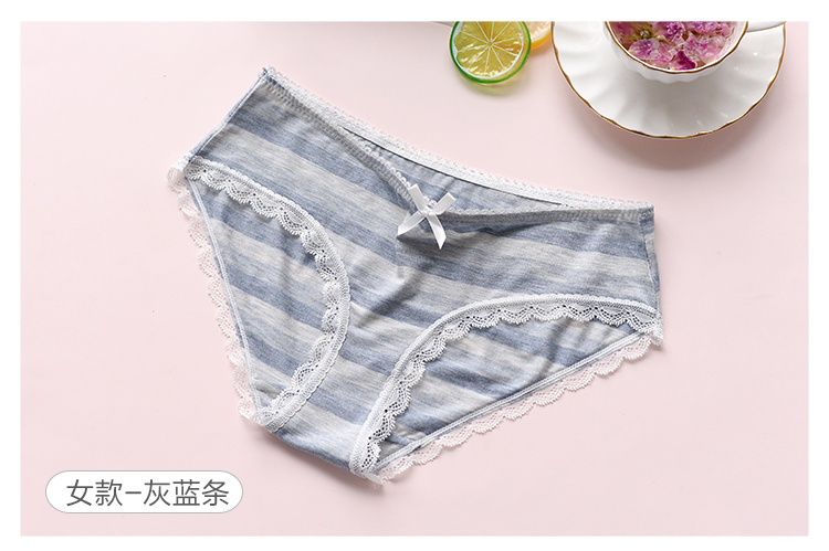 Sọc đồ lót sexy nữ phương thức thấp eo tóm tắt vài đồ lót nam boxer tóm tắt quần cotton