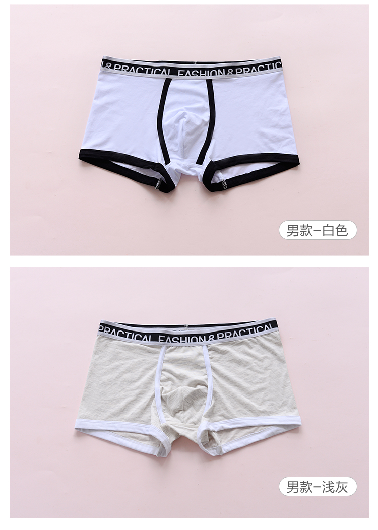 Thư thể thao bên bông vài đồ lót của phụ nữ cotton thấp eo tóm tắt nam eo boyshort bông vải