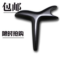 Pure natural stone needle cone Sibin stone tiger mouth cone stone massage stick point Press meridian point foot massage stick