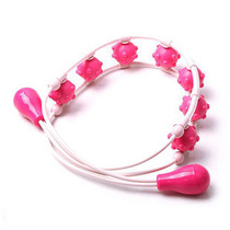 Manual cervical massage equipment home health massager roller pull back machine neck back massage tool