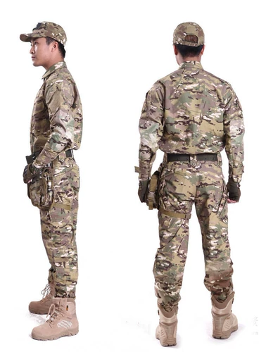 Камуфляжный осенний демисезонный износостойкий комплект для работы